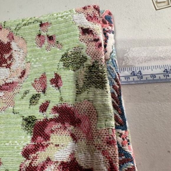 Sheila Gray Collection Mixed Print Mixed Media Floral Scarf Boho Bohemian - Picture 11 of 11